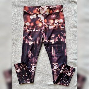 American Eagle Leggings in City Lights Pattern